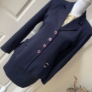 Vertigo Paris Navy Blue Blazer